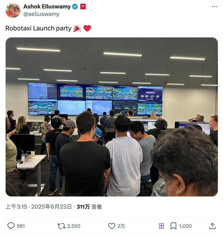 賭波：Robotaxi衹上路了10輛，馬斯尅身家微漲1000億